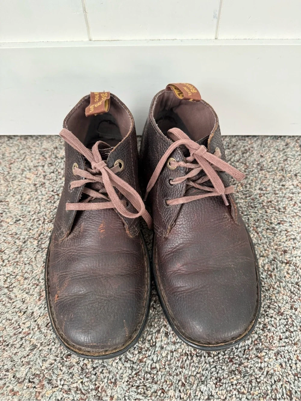 Dr. Martens Sussex Chukka Boots Mens 8M Brown Leather Industrial Work Airwair
